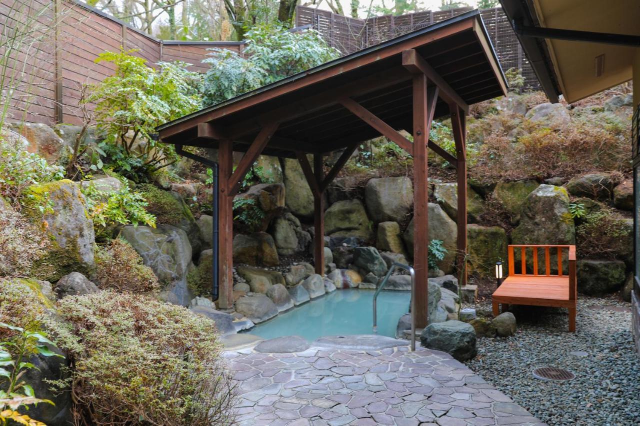 Ajisai Onsen Ryokan - Award Winning Private Open Air Onsen هاكوني المظهر الخارجي الصورة